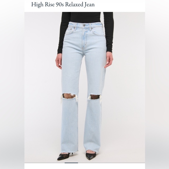 A&F high rise jeans - Picture 3 of 6